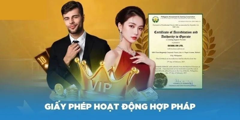 Giấy phép hoạt động 8xbet